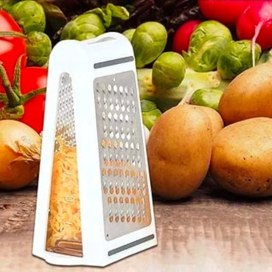 2 In 1 Grater With Container