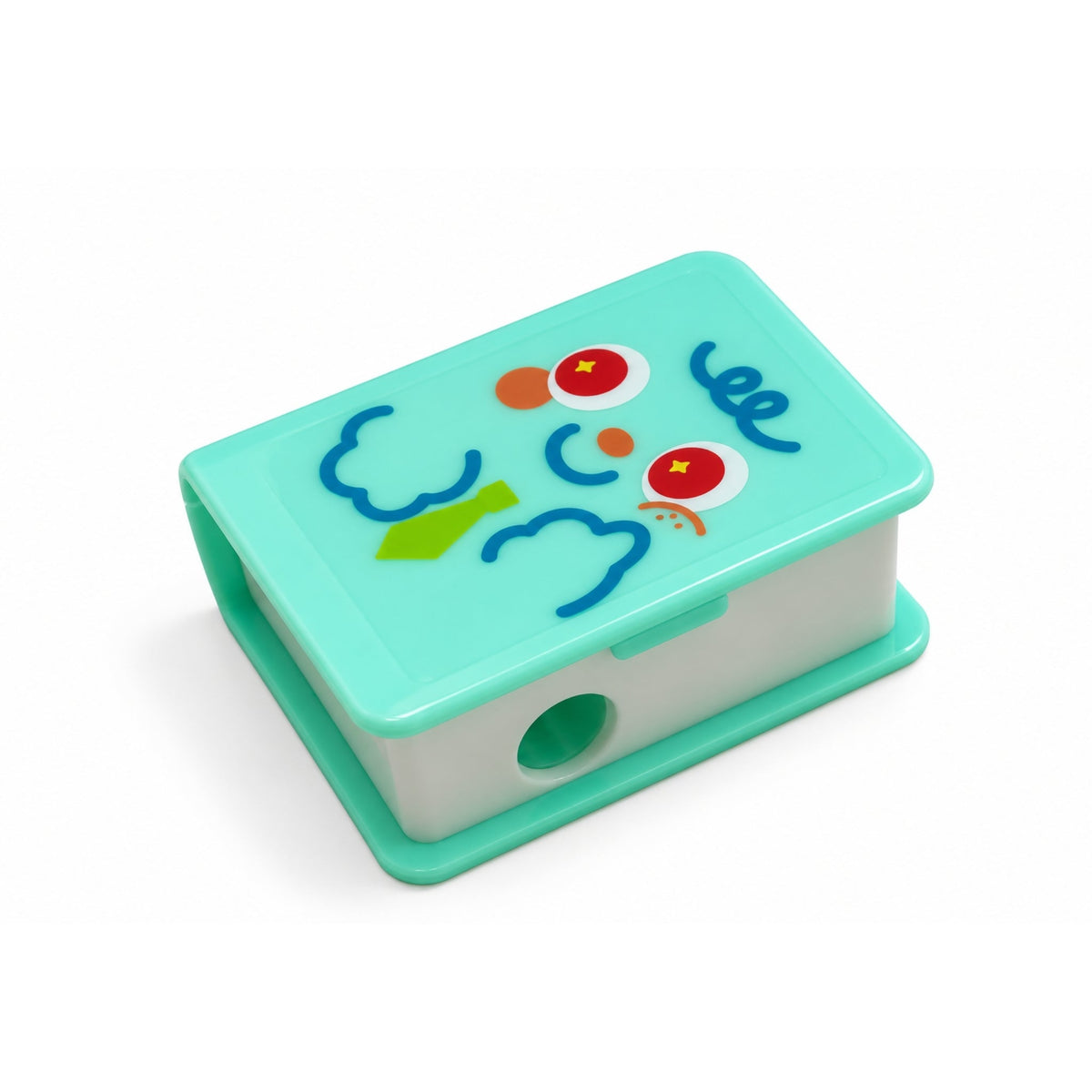 2 In 1 Notebook Sharpener & Eraser – Dual-Function Stationery Tool – Mini Notebook Design