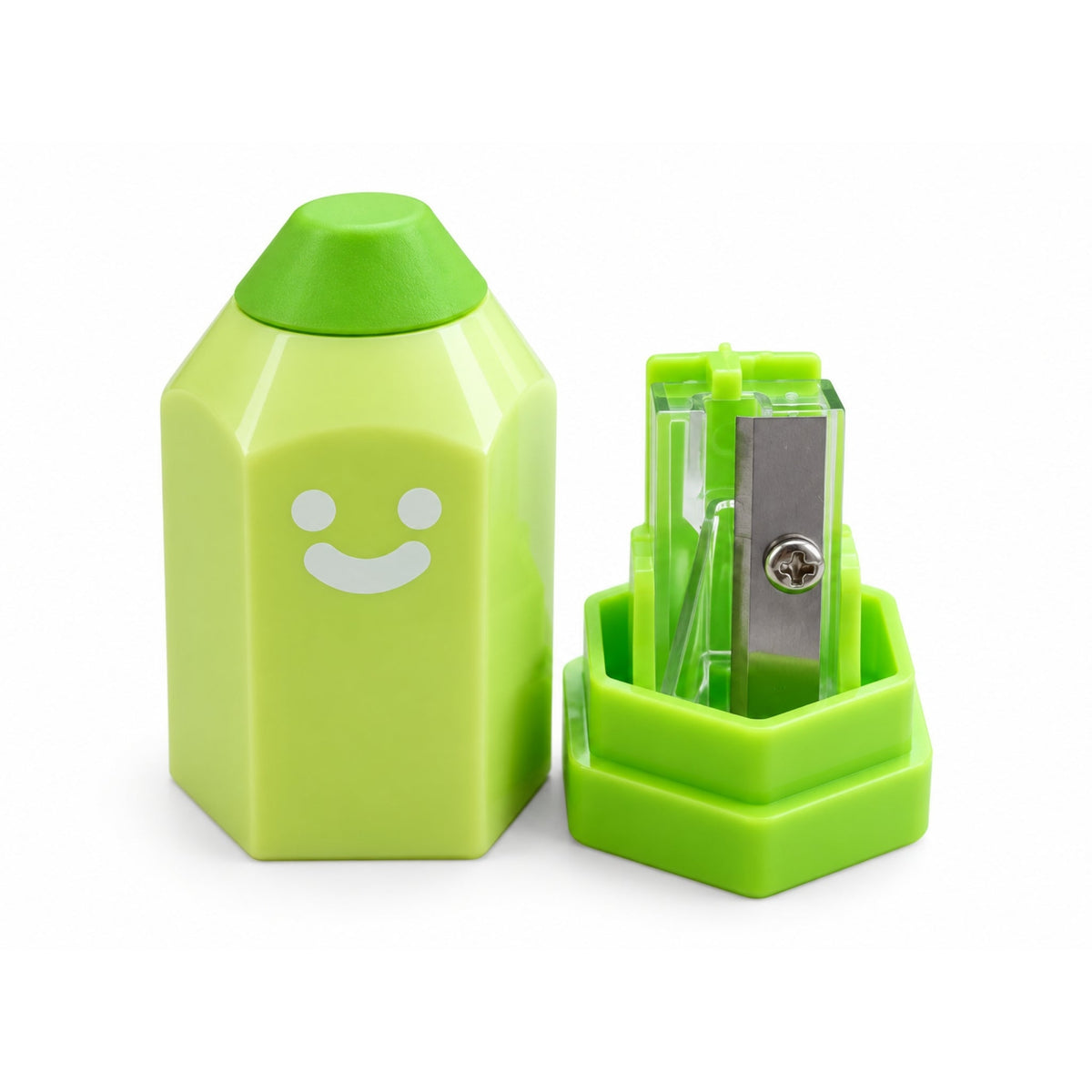 2 In 1 Sharpener & Eraser – Dual-Function Stationery Tool