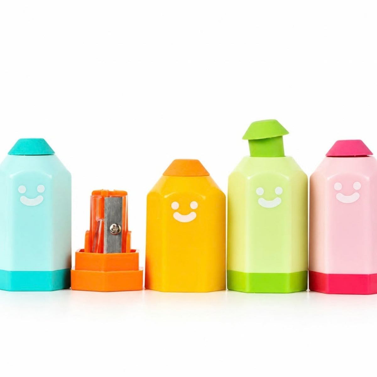 2 In 1 Sharpener & Eraser – Dual-Function Stationery Tool