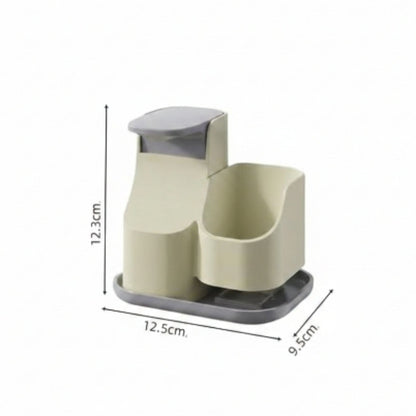 2 In 1 Soap Dispenser With Storage