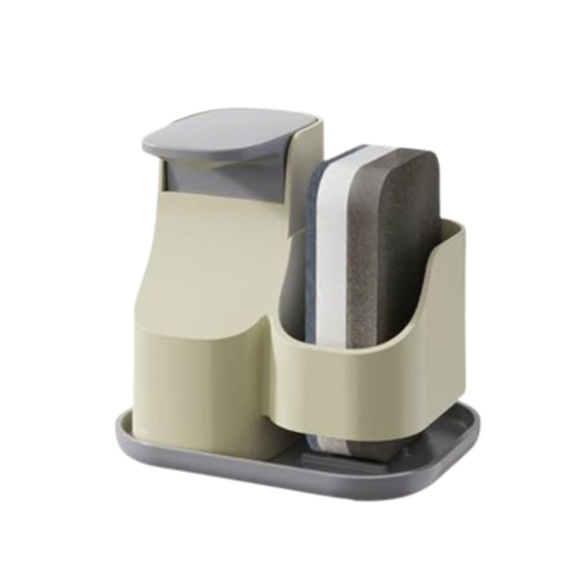 2 In 1 Soap Dispenser With Storage