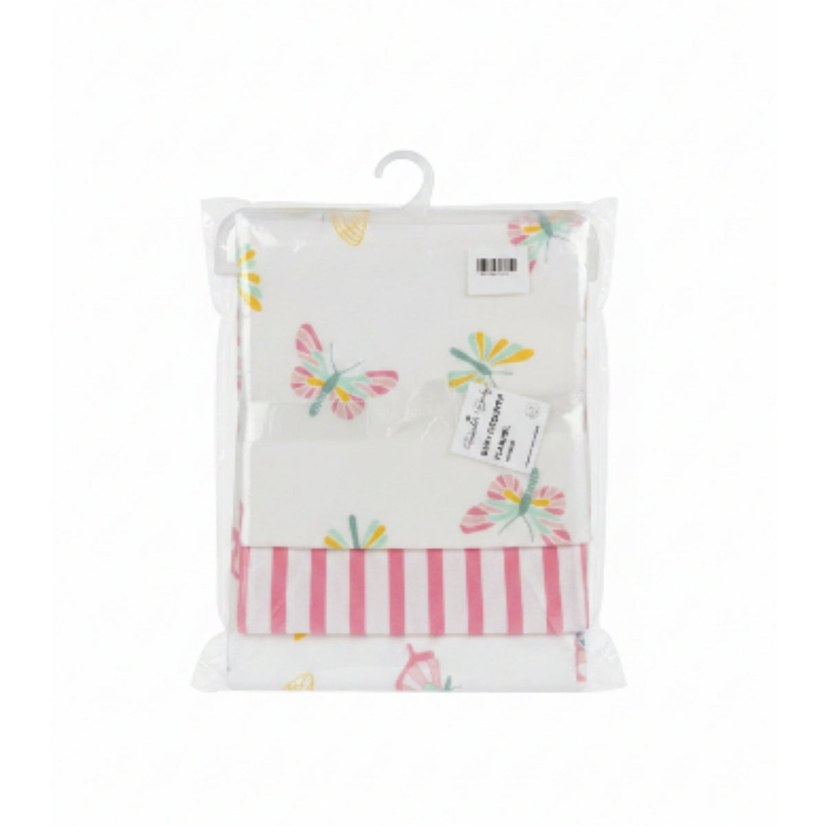 2-Piece Baby Receiver Blanket Set | Soft Newborn Receiving Blankets - Butterfly