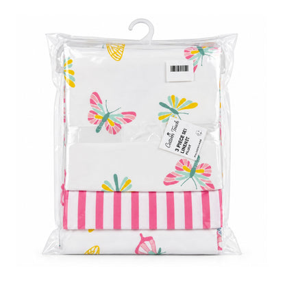 2 Piece Baby Receiving Blanket Set – Soft Newborn Wrap Blankets With Butterfly Design – Butterfly