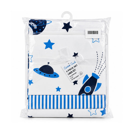 2 Piece Baby Receiving Blanket Set – Soft Newborn Wrap Blankets With Butterfly Design – Space