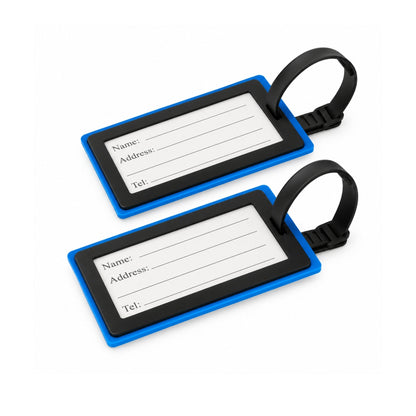 2 Piece Danny Go Luggage Tags – Travel Bag Identification Tags – Put It Back, It’s Mine!