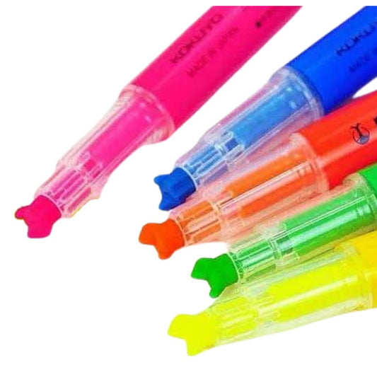 6pc Beetle Tip Highlighters