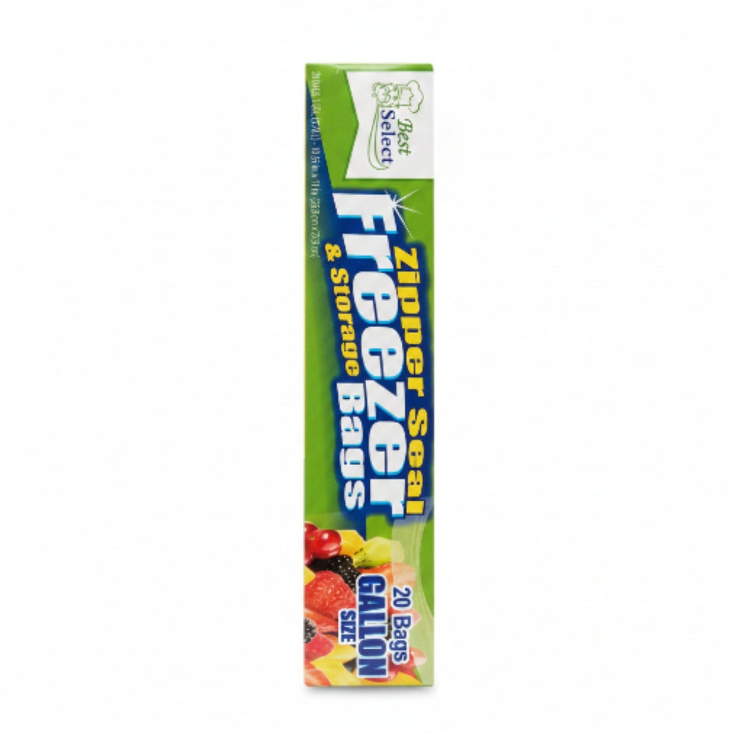 20 Pack Zipper Seal Freezer Bags | Reusable Airtight Food Storage Bags