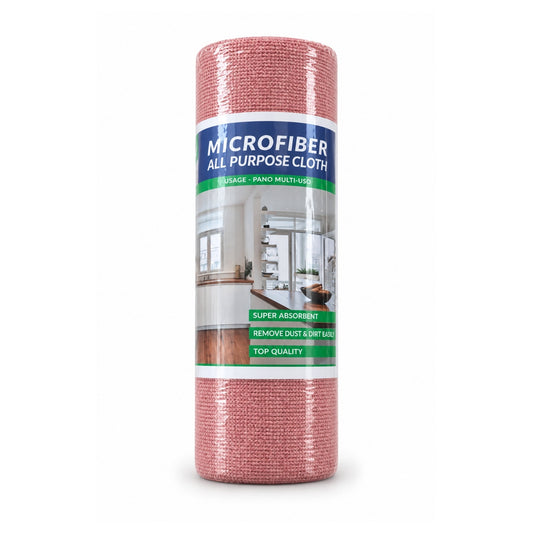 20 Piece Takmehome Microfibre Cloth Roll – Reusable Cleaning Cloths