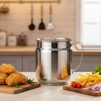 2000ml 3-in-1 Oil Fryer – Multi-Purpose Deep Frying Pot for Cooking, Frying & Everyday Kitchen Use