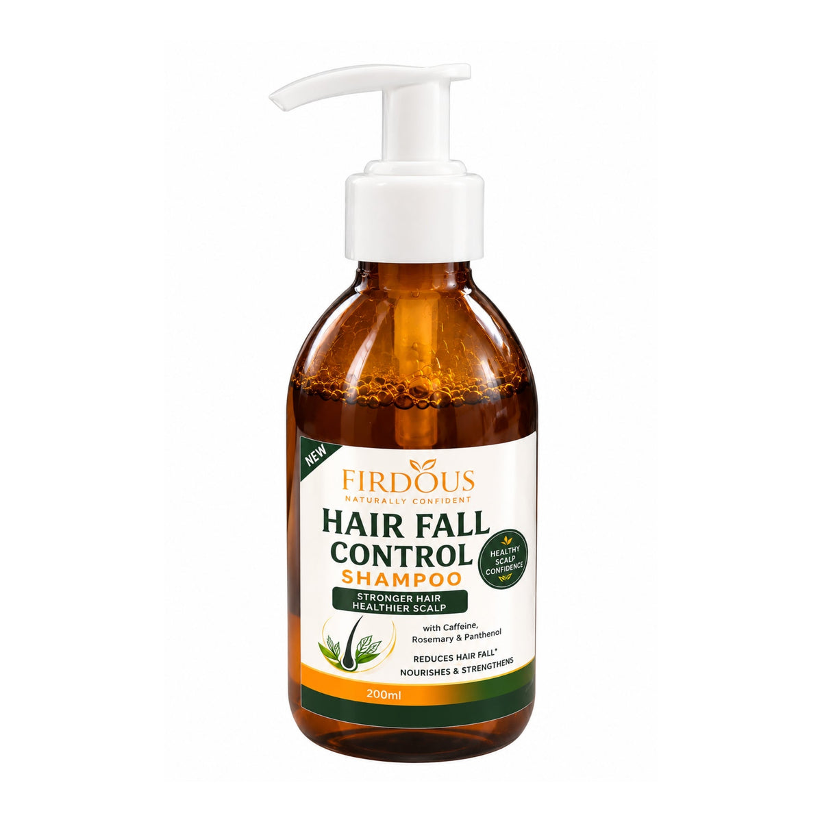 200ml Firdous Hair Fall Control Shampoo – Strengthening Hair Care Formula – Daily Use