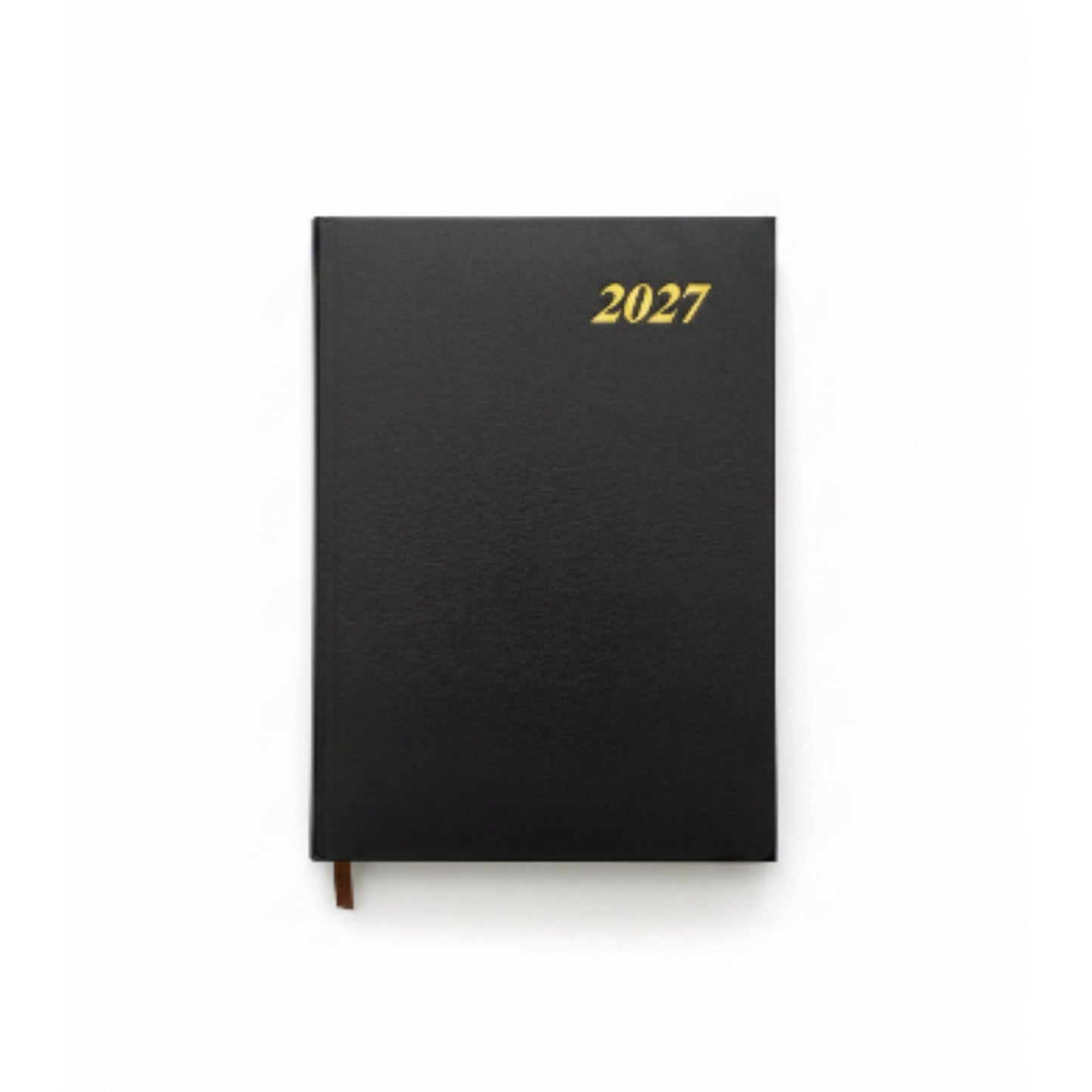 2027 A5 Daily Diary Planner - Classic Black