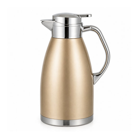 2.3L Vacuum Flask – Insulated Hot & Cold Beverage Flask with Carry Handle – Large Capacity