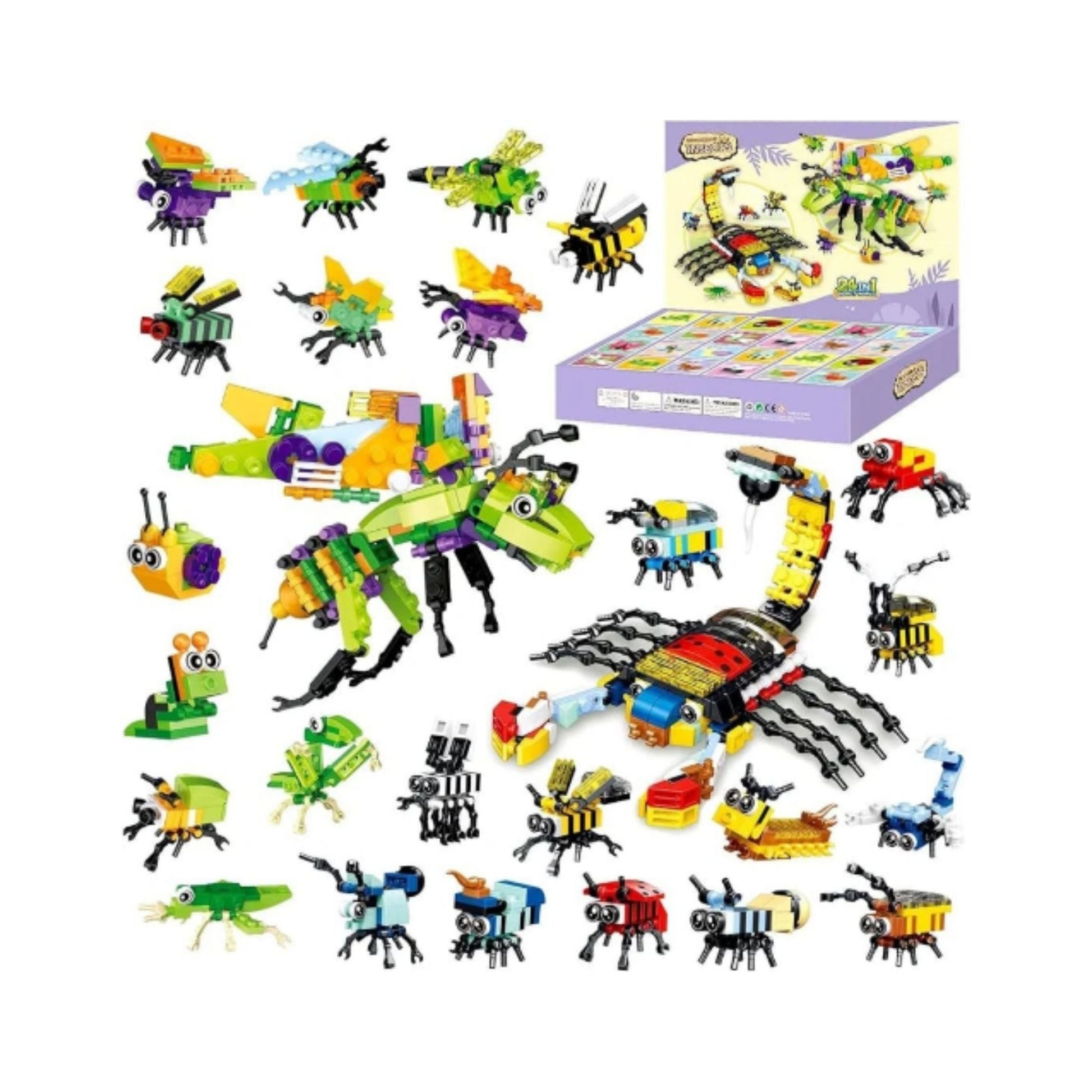 24 In 1 Mini Building Blocks