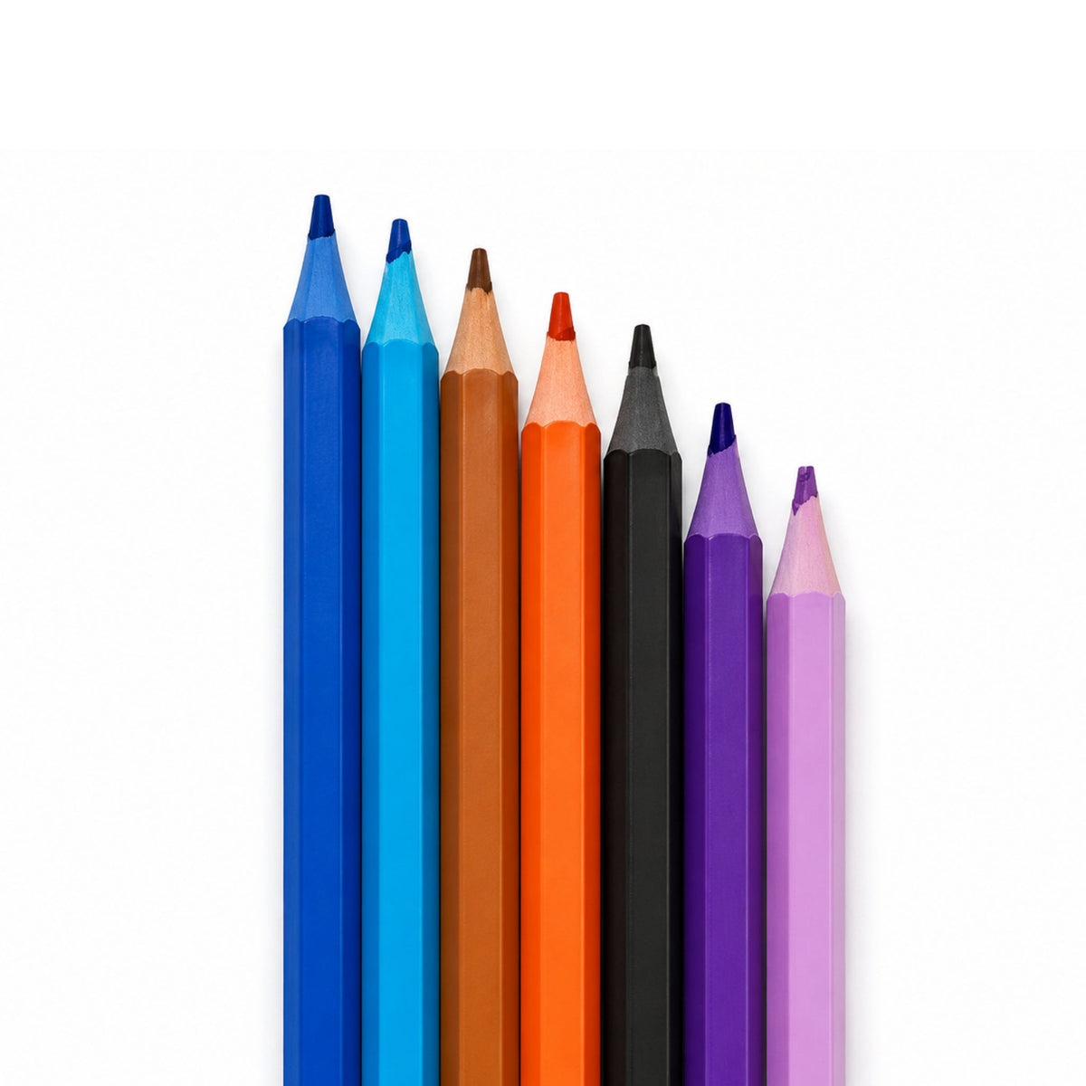 24 Piece Yalong Erasable Colour Pencils – Colouring Pencil Set with Eraser Tips