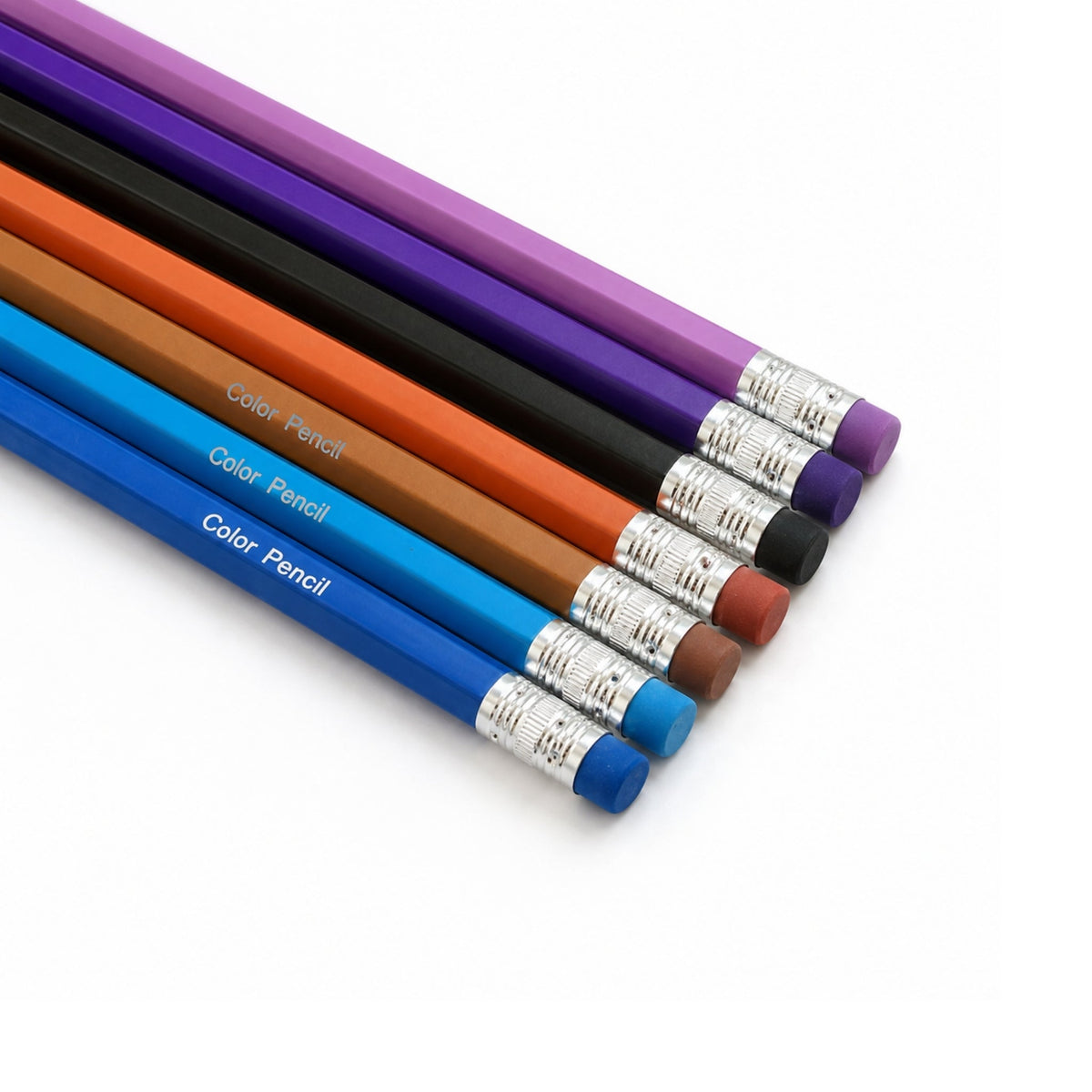 24 Piece Yalong Erasable Colour Pencils – Colouring Pencil Set with Eraser Tips