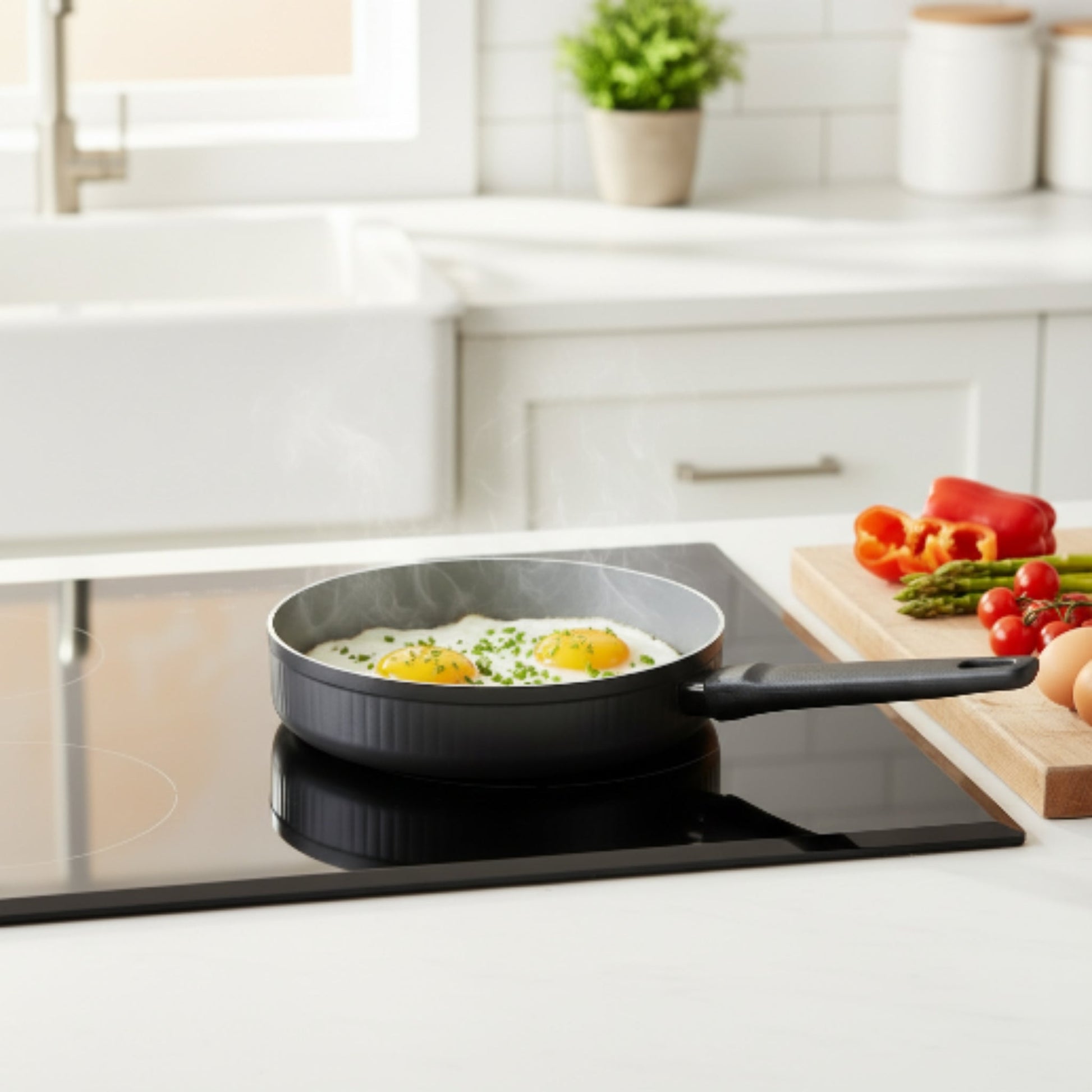 28cm Danny Home Aluminum Non-Stick Frying Pan Induction Compatible