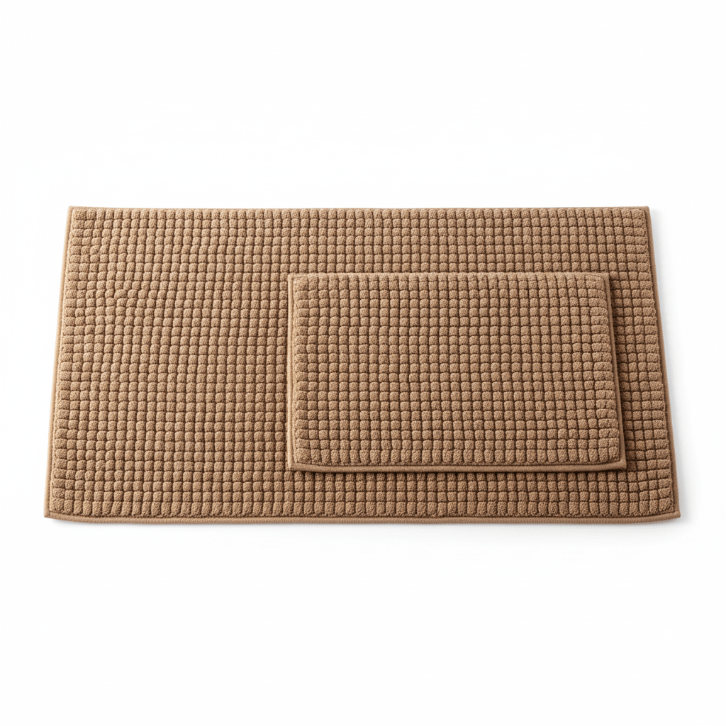 2pc Micro Chenille Bath Mats