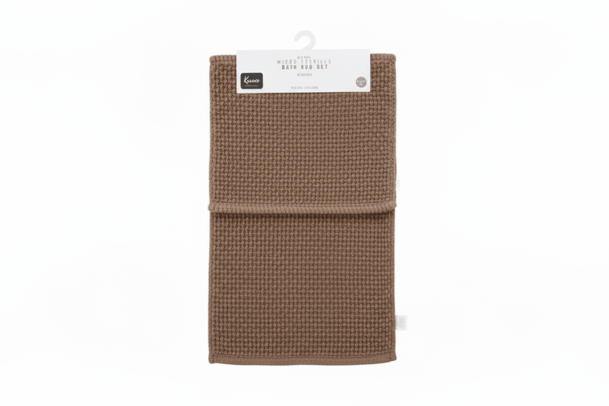 2pc Micro Chenille Bath Mats