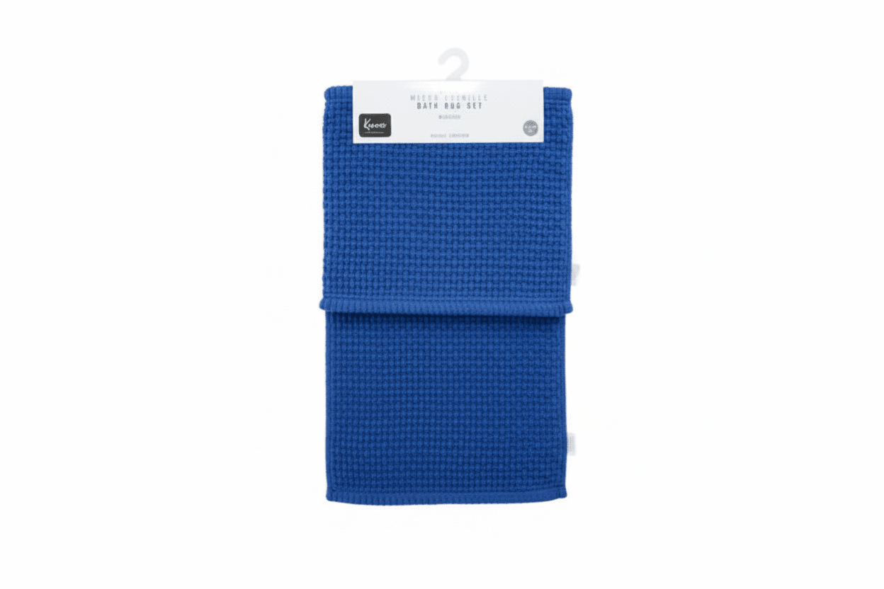 2pc Micro Chenille Bath Mats
