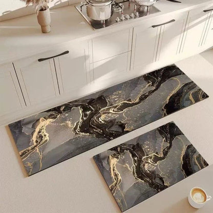 2pc Rubber Kitchen Mat