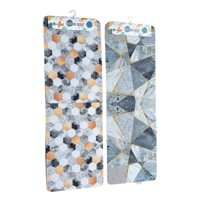 2pc Rubber Kitchen Mat