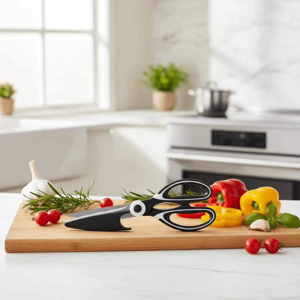 3 In 1 Stainless Steel Kitchen Scissor