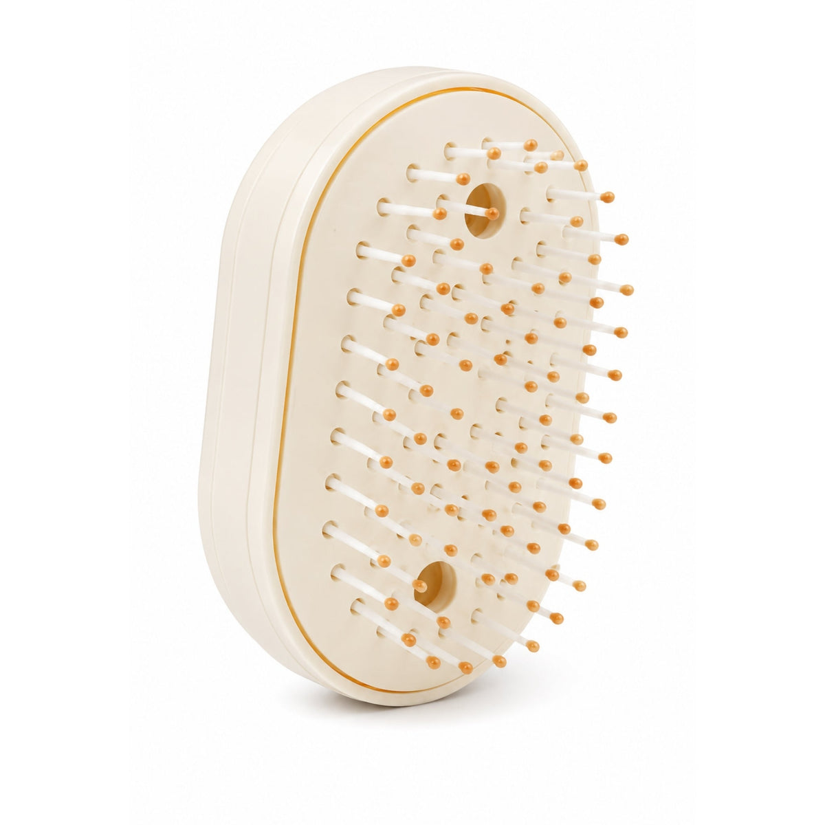 3-in-1 Steam Hair Brush – Heated Styling Brush with Steam Function for Massaging, Straightening & Detangling