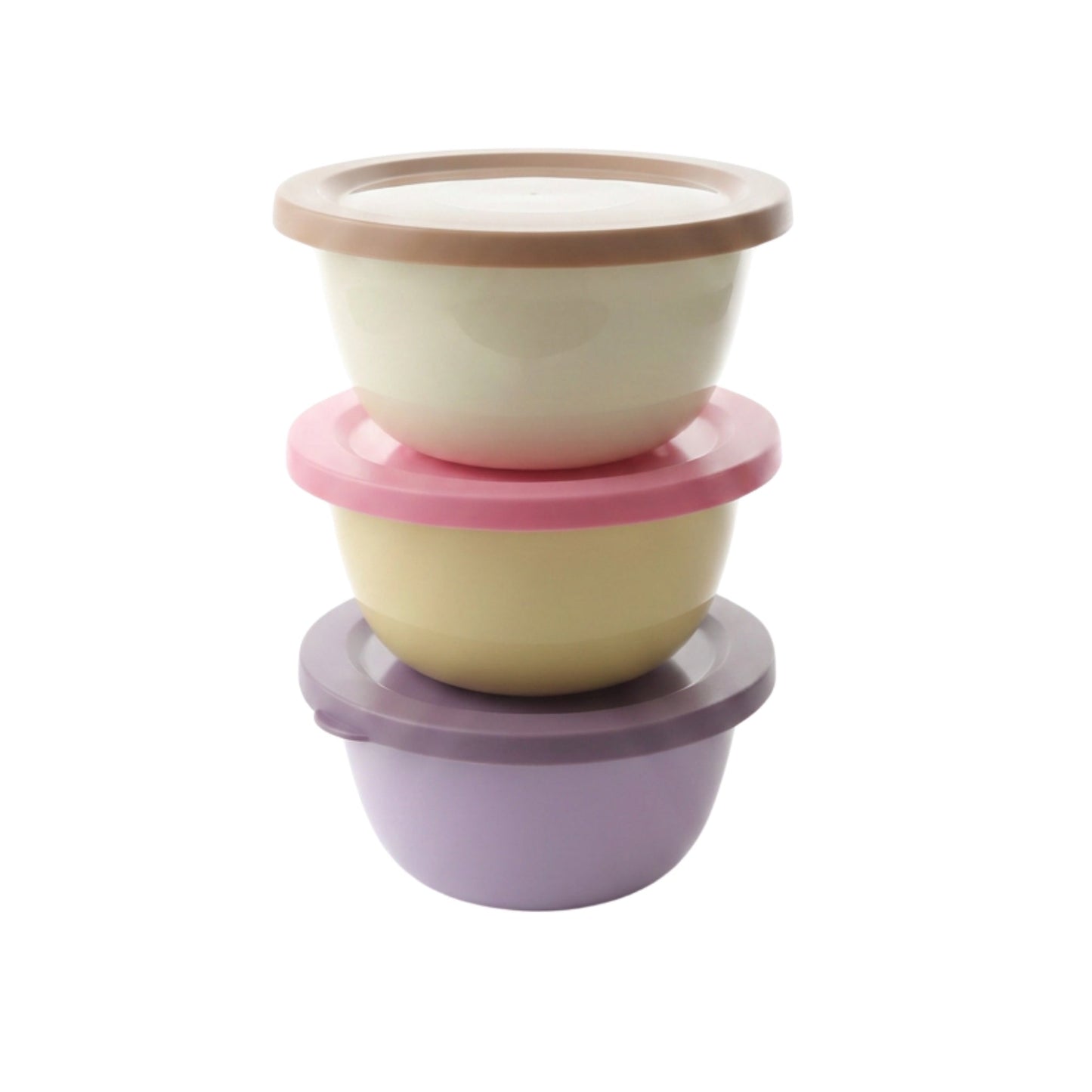 3-Piece 300ml Stainless Steel Condiment Bowls - Sauce & Serving Bowls On White Background