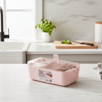 3 Slot Plastic Seasoning Box