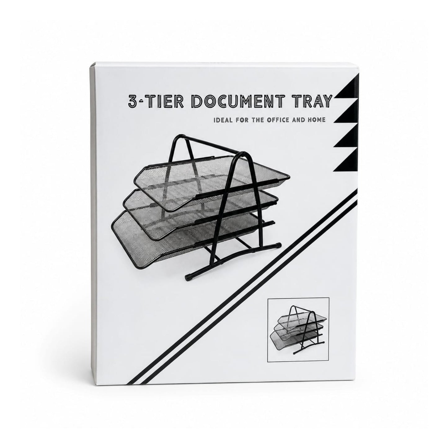 3 Tier Document Tray – Desktop Paper & File Organizer
