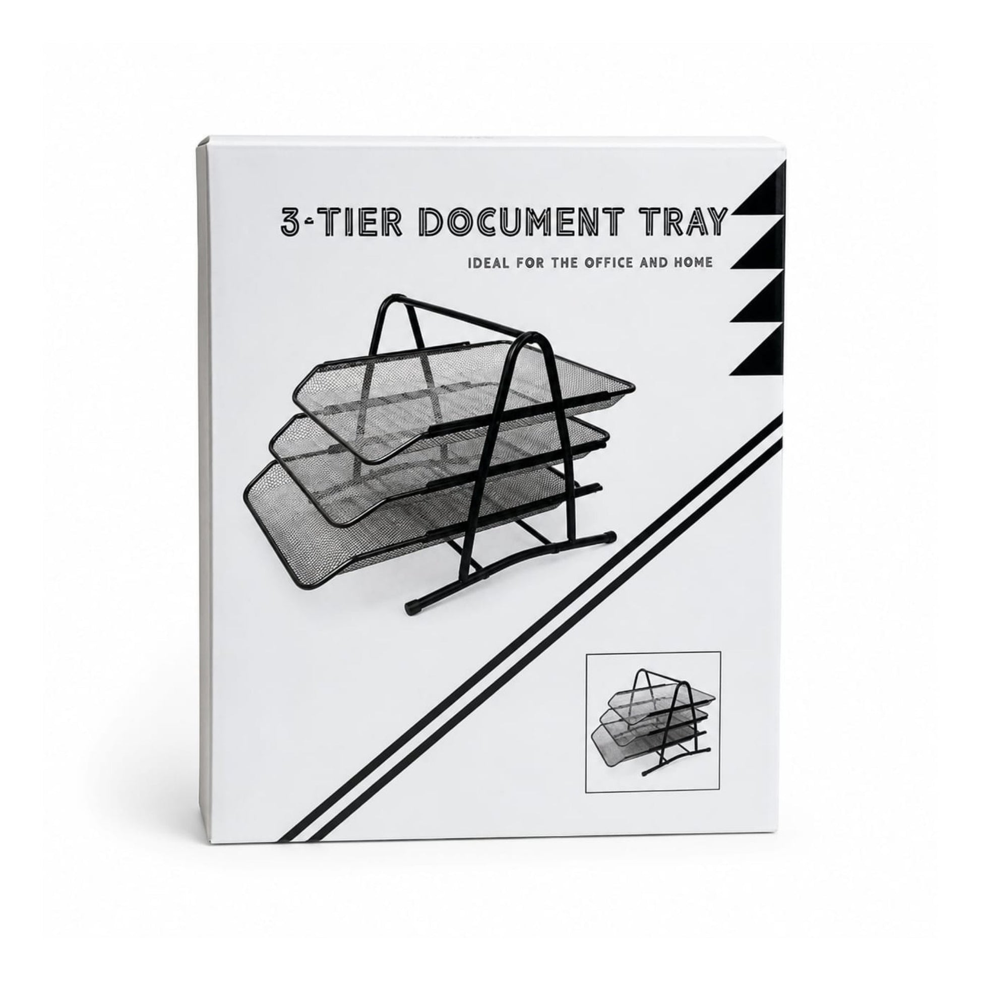 3 Tier Document Tray – Desktop Paper & File Organizer
