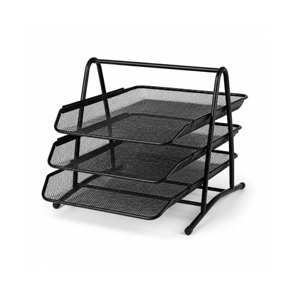 3 Tier Document Tray – Desktop Paper & File Organizer