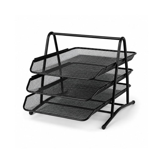 3 Tier Document Tray – Desktop Paper & File Organizer