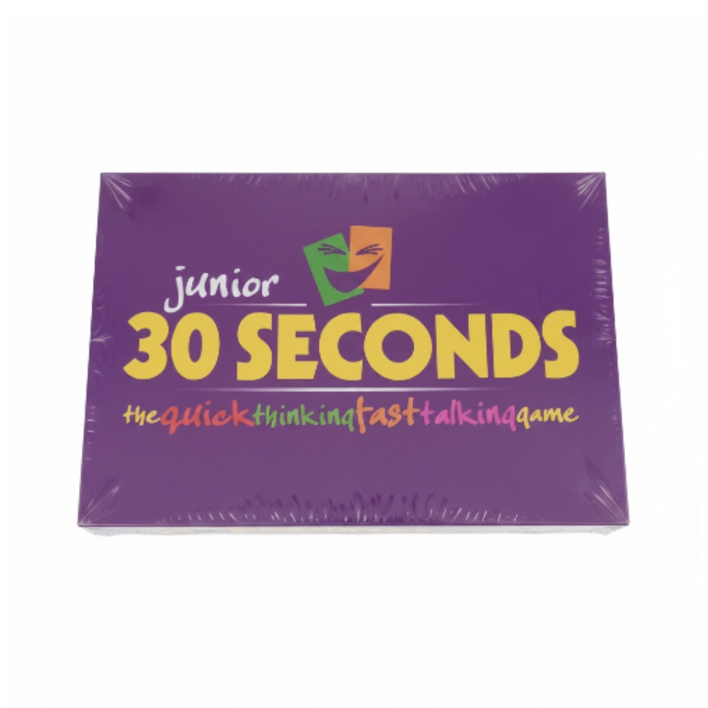 30 Seconds Junior Kids Board Game – Fast-Paced Family Trivia & Guessing Game