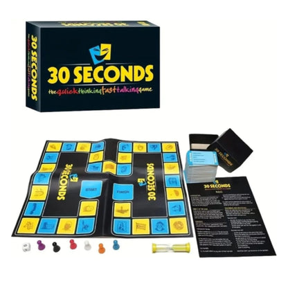 30 Seconds Party Game – Fast-Paced Family Trivia & Game Night Board Game