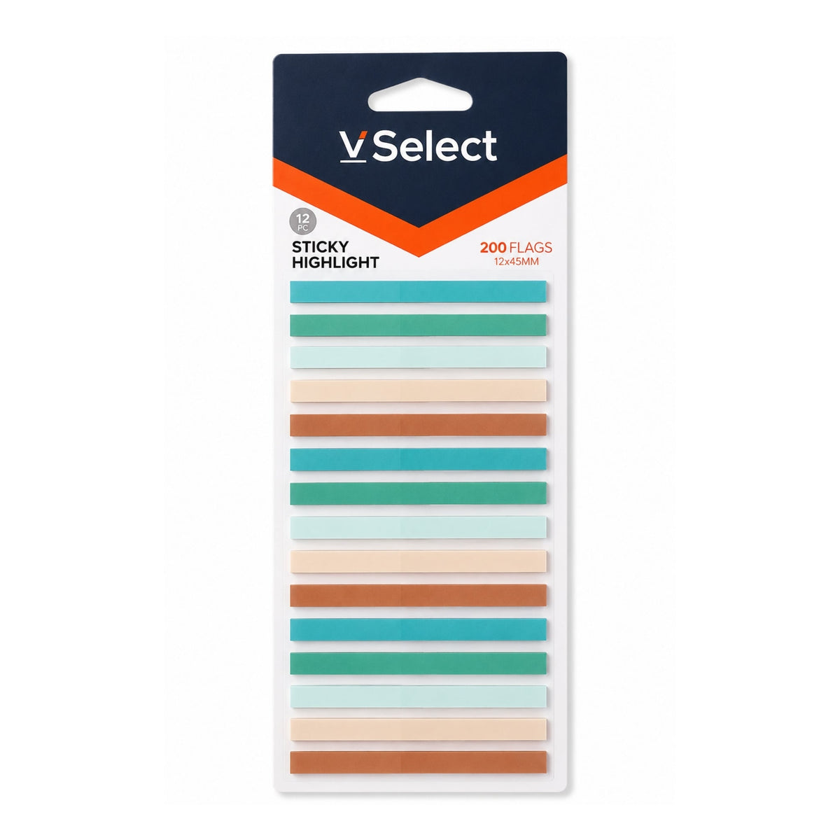 300 Piece Sticky Note Strips – Self-Adhesive Page Markers for Notes, Tabs & Colour Coding – Assorted Colours