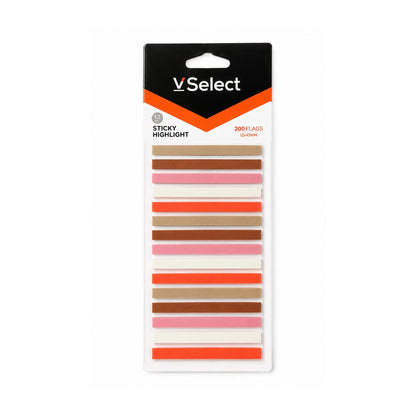 300 Piece Sticky Note Strips – Self-Adhesive Page Markers for Notes, Tabs & Colour Coding – Assorted Colours