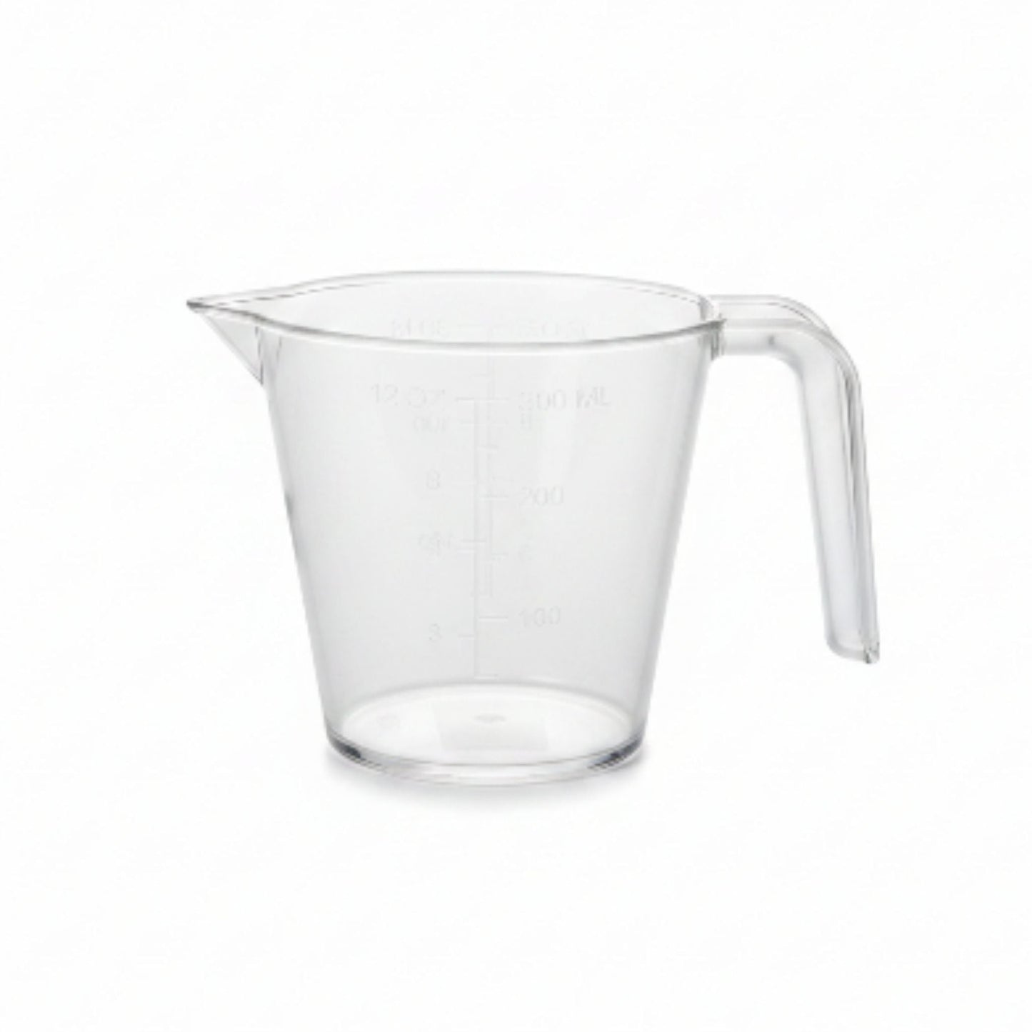 300ml Plastic Measuring Cup – Clear Kitchen Measuring Jug for Cooking & Baking