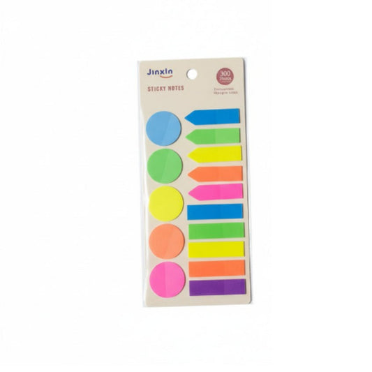 300pc Assorted Sticky Notes