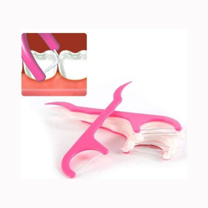 30pc Dental Floss Toothpick 
