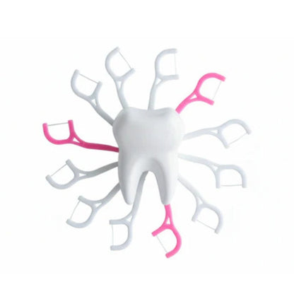 30pc Dental Floss Toothpick 