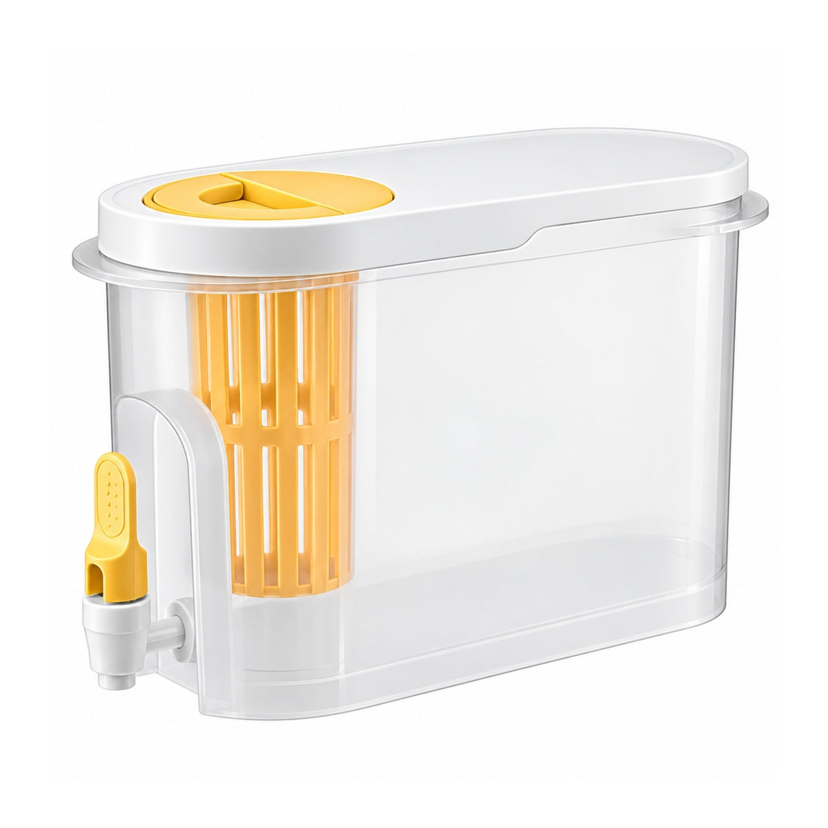 3.5L Plastic Water Dispenser – Large Capacity Beverage Container with Easy-Pour Tap