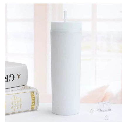 Skinny Travel Cup With Straw