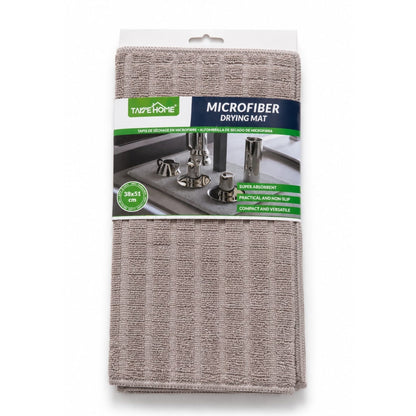38x51cm Takmehome Microfiber Drying Mat – Super Absorbent - Grey