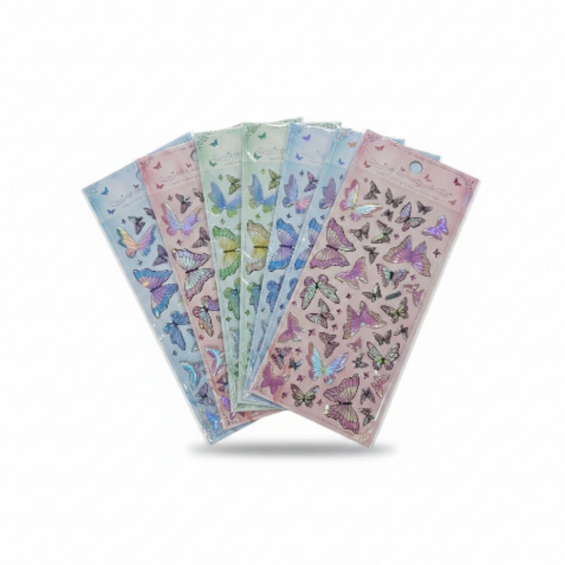 3D Butterfly Stickers