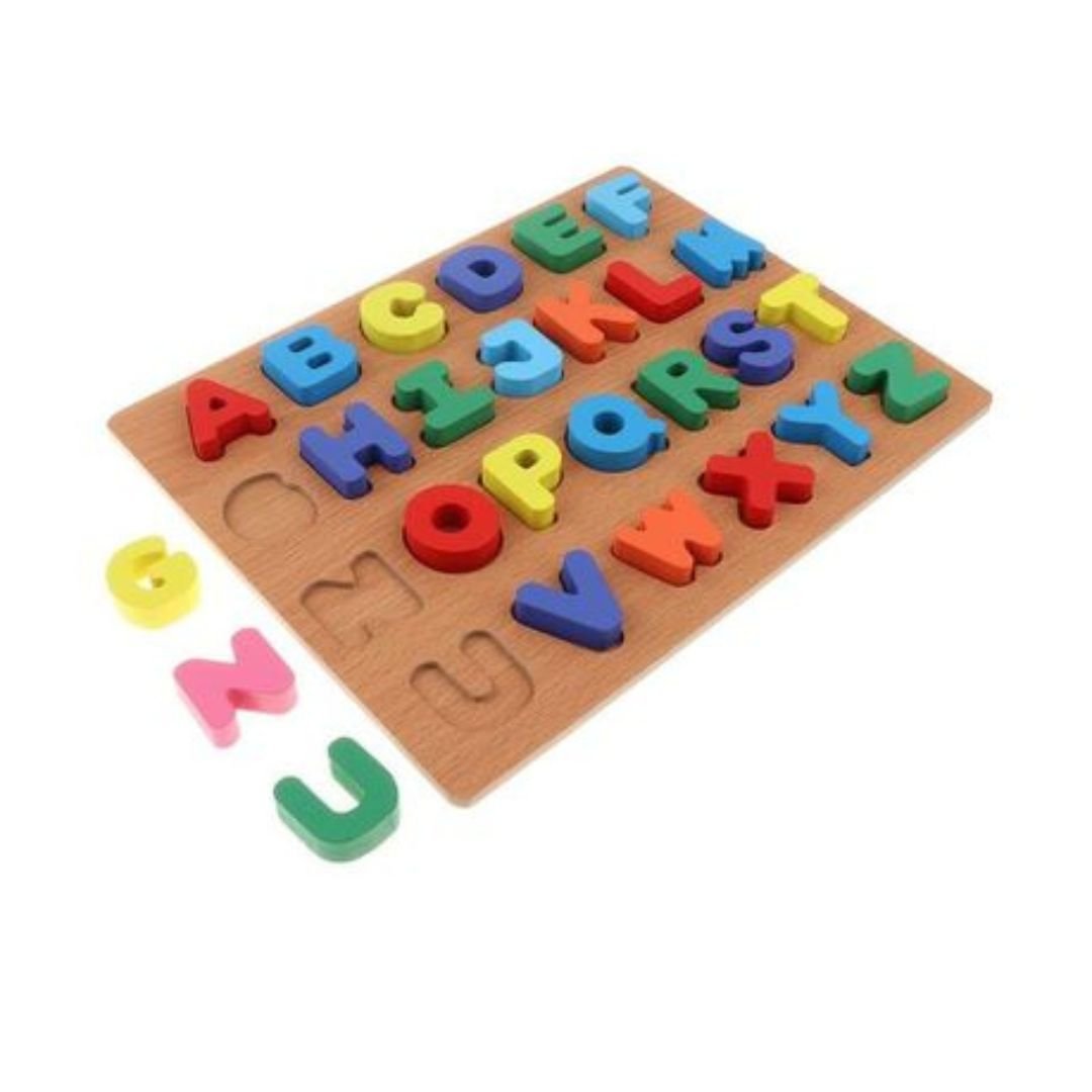 3D Wooden Alphabet Puzzle