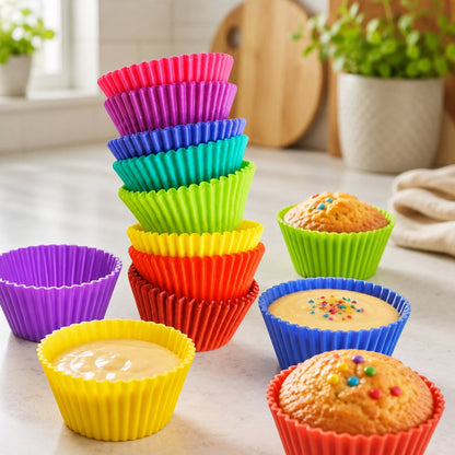 3pc Baking Essentials – Measuring Scoops, Piping Bags & Cupcake Liners