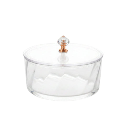3pc Candy Jar On Bamboo Tray