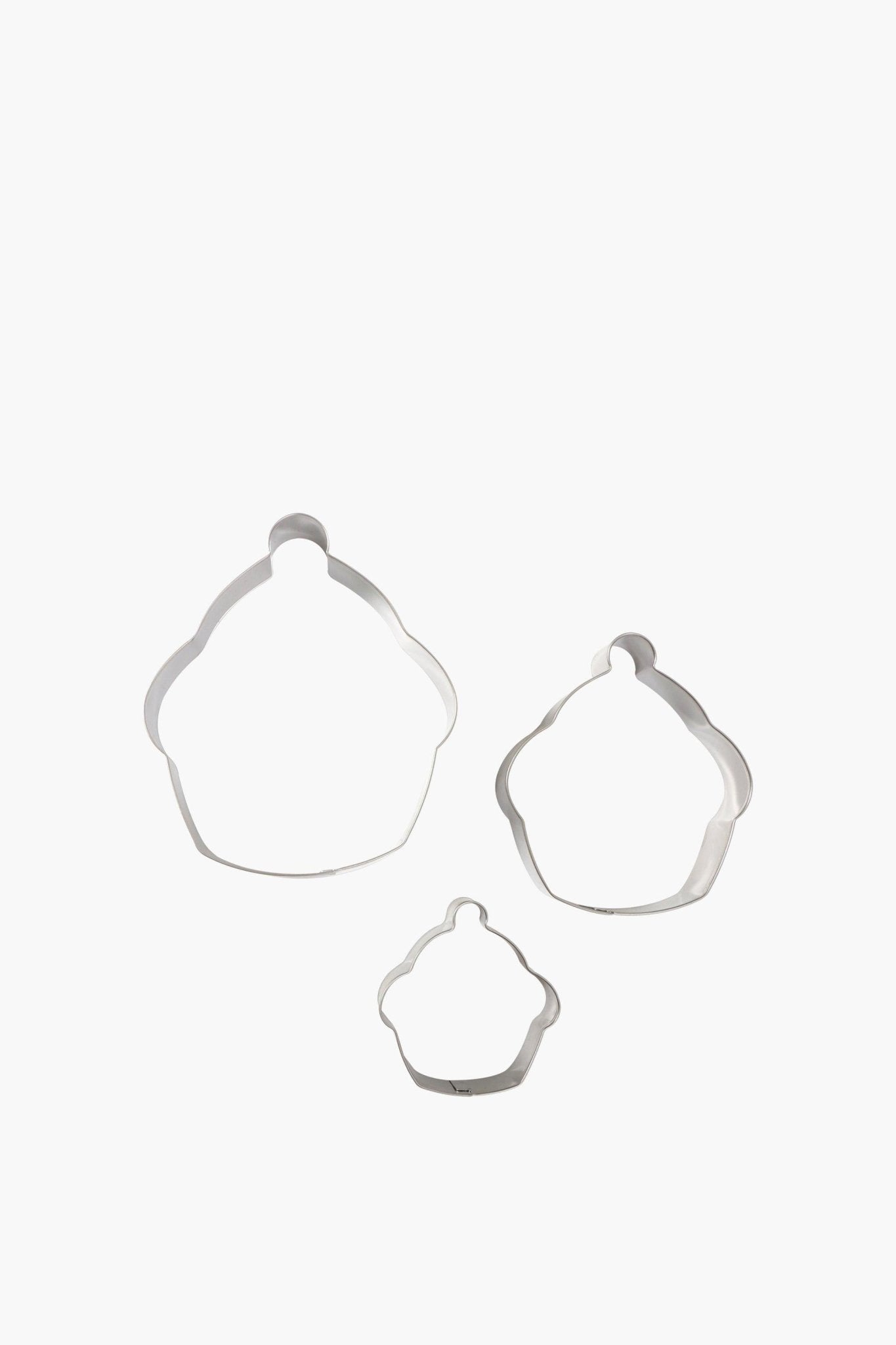 3pc Cupcake Cookie Cutter